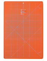 Раскройный коврик 611466 Prym 45х30 см, оранжевый